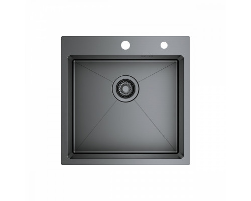 Кухонная мойка Raglo R700.5050.09 из нержавеющей стали в базу от 50см, графит