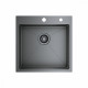 Кухонная мойка Raglo R700.5050.09 из нержавеющей стали в базу от 50см, графит