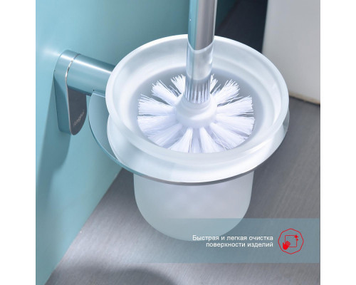 Ёршик для унитаза Raglo R300.10 с держателем,хром