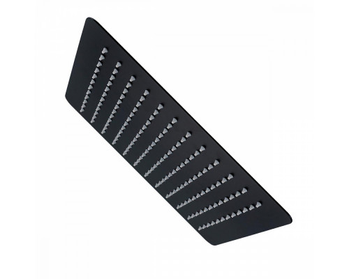 Лейка душевая верхняя Raglo R451.55.06 тропический душ 300*300мм нержавеющая сталь, черный