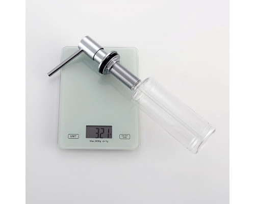 Дозатор для моющего средства на кухню Raglo встраиваемый R720.01 латунь, хром