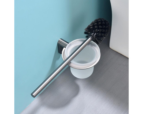 Ёршик для унитаза Raglo R300.10.09 с держателем,графит