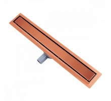 Душевой трап двухсторонний/под плитку Raglo R652.80.33 800мм, нержавеющая сталь, матовая медь