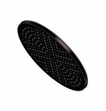 Лейка душевая верхняя Raglo R451.50.06 тропический душ ∅250мм пластик/силикон, черный