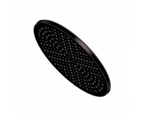 Лейка душевая верхняя Raglo R451.50.06 тропический душ ∅250мм пластик/силикон, черный