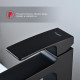 Смеситель Raglo R01.15.06 для раковины высокий монолитный, черный