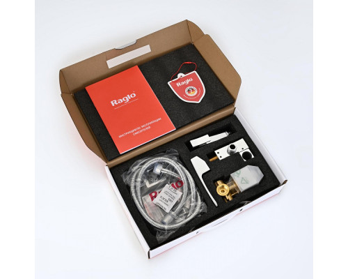 Смеситель Raglo R01.53 с гигиеническим душем встраиваемый , хром