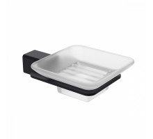 Мыльница Raglo R301.02.06 с держателем,черный