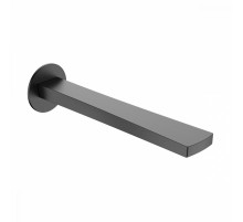 Встраиваемый наполнитель Raglo R473.61.09 для ванны и душа излив монолитный 24 см латунь, графит