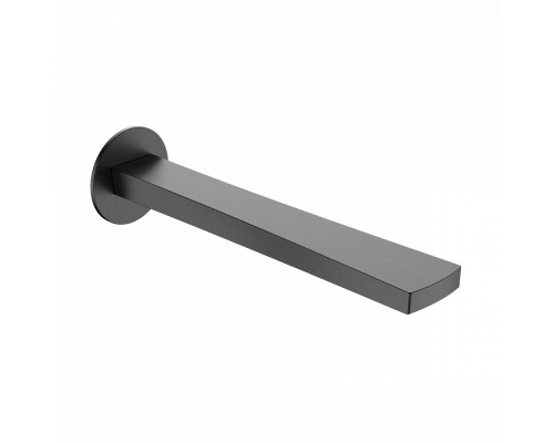 Встраиваемый наполнитель Raglo R473.61.09 для ванны и душа излив монолитный 24 см латунь, графит