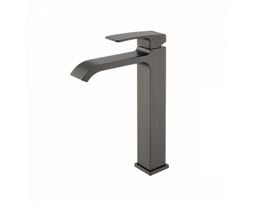 Смеситель Raglo R02.15.09 для раковины высокий монолитный, графит