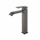 Смеситель Raglo R02.15.09 для раковины высокий монолитный, графит