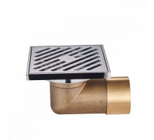 Душевой трап Raglo R606.10 100х100мм, нержавеющая сталь, хром