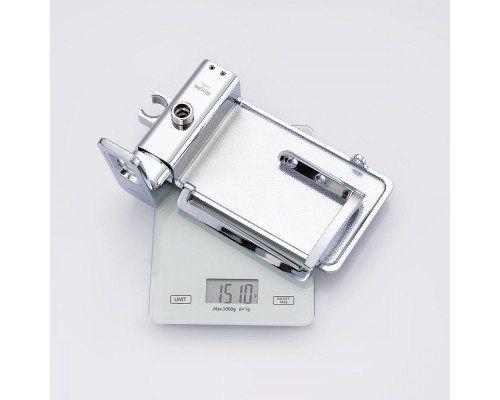 Смеситель Raglo R51.55 с гигиеническим душем встраиваемый с полкой и держателем бумаги, хром