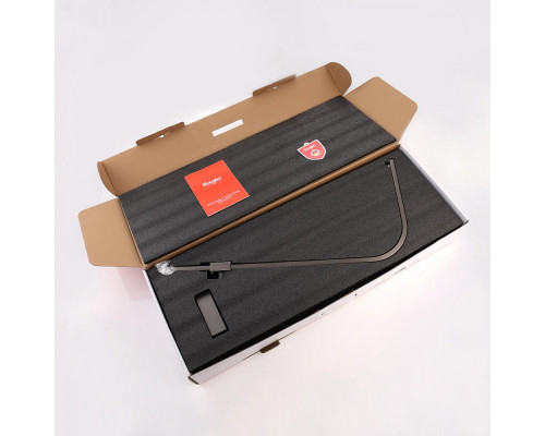 Душевая система Raglo R01.24.09 для ванны и душа излив поворотный 20 см, графит