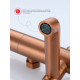 Душевая система Raglo R20.24.33 для ванны и душа излив поворотный 15 см, матовая медь