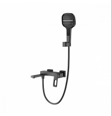 Смеситель Raglo R51.30.09 для ванны и душа настенный излив поворотный 15 см,графит