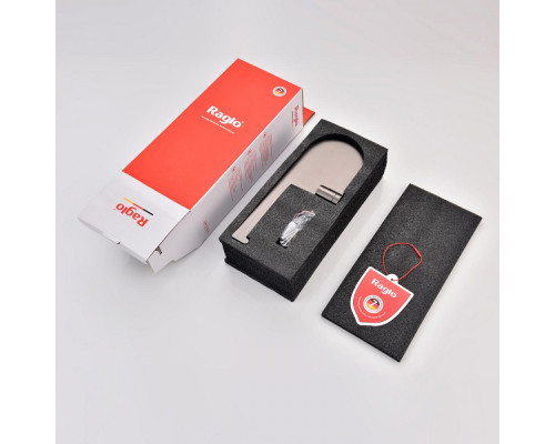 Держатель для туалетной бумаги Raglo R300.03.09 с полкой,графит