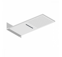 Лейка верхняя Raglo R452.01 для душа 553*252мм 2 режима прямоугольная нержавеющая сталь, хром