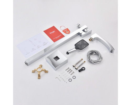 Смеситель Raglo R01.33 для ванны напольный монолитный, хром