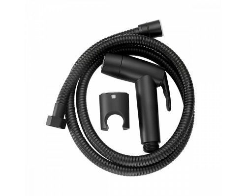 Комплект для гигиенического душа Raglo R460.50.06 лейка 2 режима, шланг 1,2 м сталь, черный