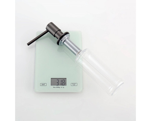 Дозатор для моющего средства на кухню Raglo встраиваемый R720.01.06 латунь, черный