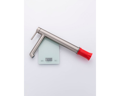 Смеситель Raglo R20.15.05 для раковины высокий монолитный, сатин