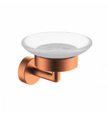 Мыльница Raglo R320.02.33 с держателем,матовая медь