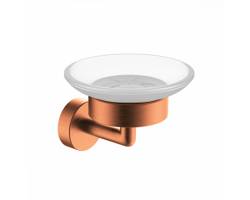 Мыльница Raglo R320.02.33 с держателем,матовая медь