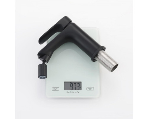 Смеситель Raglo R03.50.06 для биде монолитный, черный