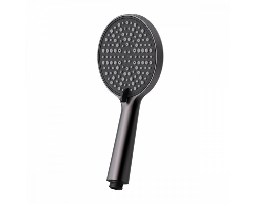 Лейка душевая Raglo R450.50.09 3-х режимная круглая пластик/силикон, графит