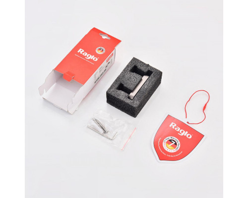 Крючок для полотенец Raglo R300.052.09 двойной,графит