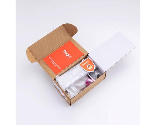 Смеситель Raglo R30.11.06 для раковины встраиваемый монолитный, черный