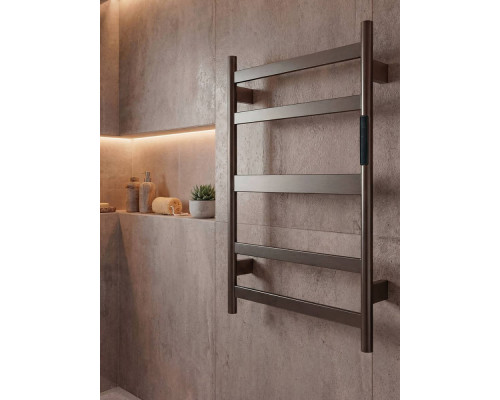 Полотенцесушитель электрический RAGLO R350.01.09 настенный сенсорный с терморегулятором , графит