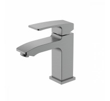 Смеситель Raglo R01.10.09 для раковины монолитный, графит