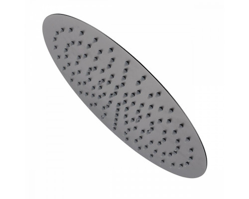 Лейка душевая верхняя Raglo R451.56.09 тропический душ ∅300мм нержавеющая сталь, графит