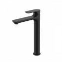 Смеситель Raglo R03.15.06 для раковины высокий монолитный, черный