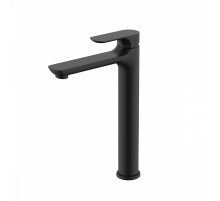 Смеситель Raglo R03.15.06 для раковины высокий монолитный, черный