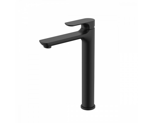 Смеситель Raglo R03.15.06 для раковины высокий монолитный, черный