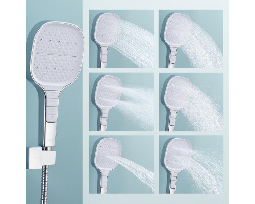 Смеситель Raglo R51.30 для ванны и душа настенный излив поворотный 15 см, хром