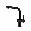 Смеситель Raglo R86.49.06 для кухни с выдвижным изливом, черный