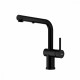 Смеситель Raglo R86.49.06 для кухни с выдвижным изливом, черный