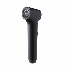 Лейка для гигиенического душа Raglo R460.05.06 с клавишей регулировки воды пластик/силикон, черный