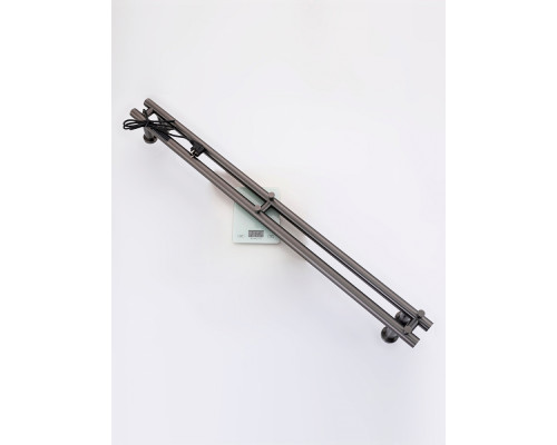 Полотенцесушитель электрический RAGLO R350.11.09 настенный сенсорный узкий с терморегулятором , графит