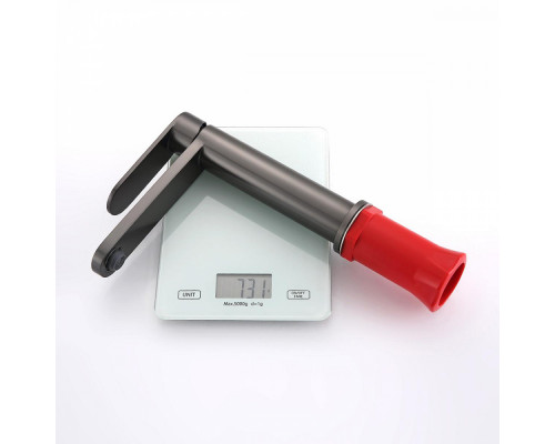 Смеситель Raglo R10.10.09 для раковины монолитный, графит