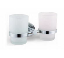 Настенный стакан двойной Vivi Felice R 1029 хром