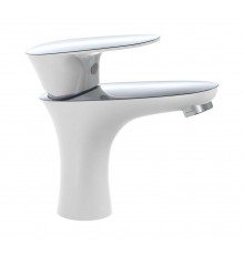 Смеситель для раковины Vivi Felice 7030 белый хром