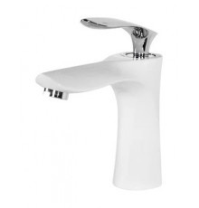 Смеситель для раковины Vivi Felice 9030 белый хром