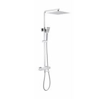 Душевая система с тропическим душем и термостатом Vivi Felice 1160 хром