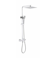 Душевая система с тропическим душем и термостатом Vivi Felice 1160 хром